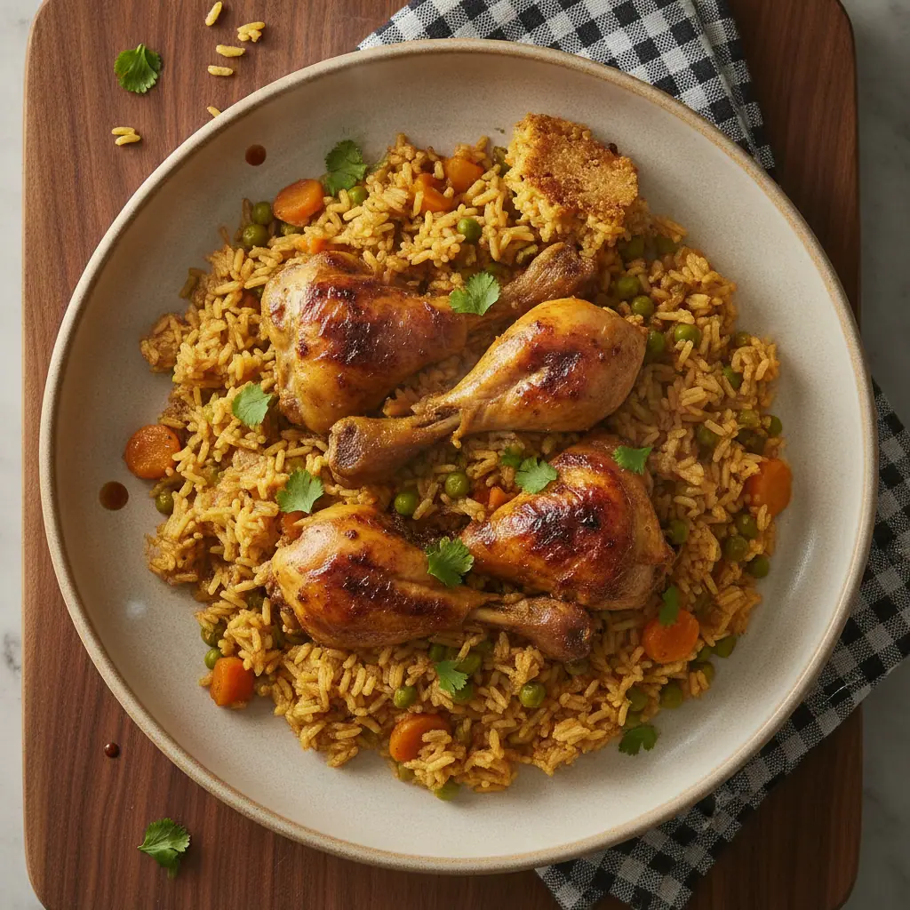 Arroz con pollo costeño