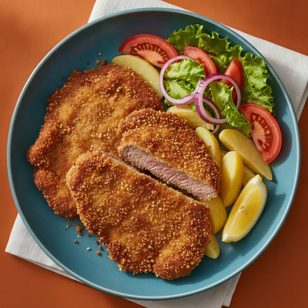 Bistec apanado costeño