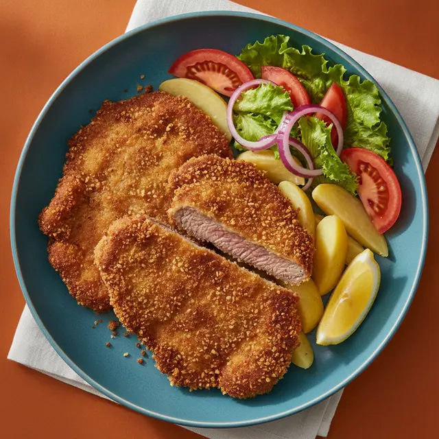 Bistec apanado costeño
