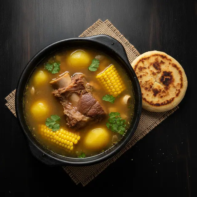 Caldo de hueso rojo levantamuertos
