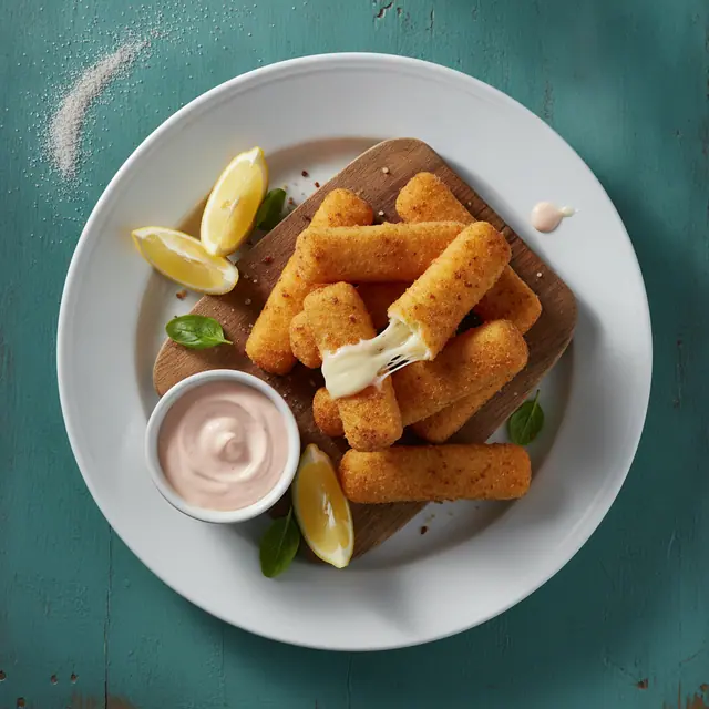 Deditos de queso a la freidora de aire