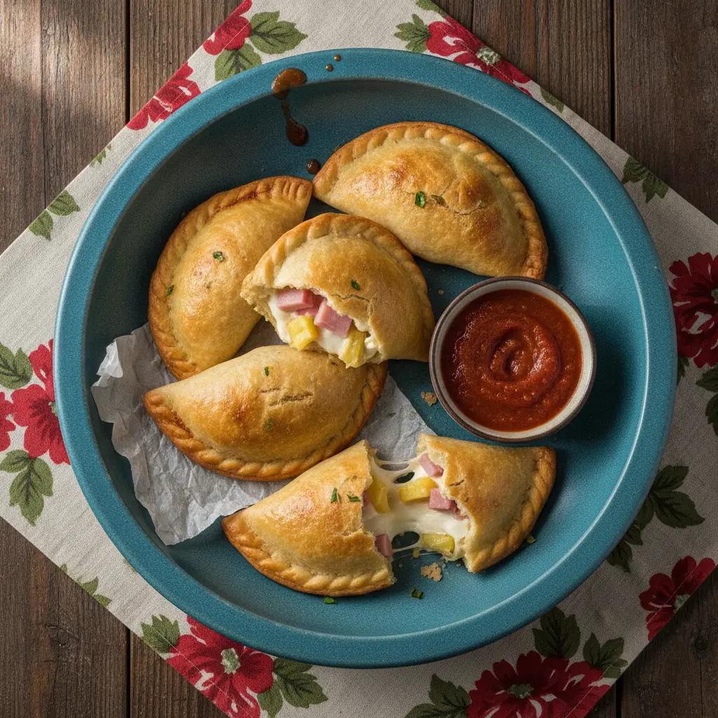 Empanadas hawaianas doradas