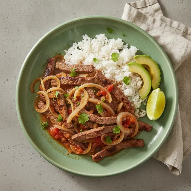 Goulash encebollado