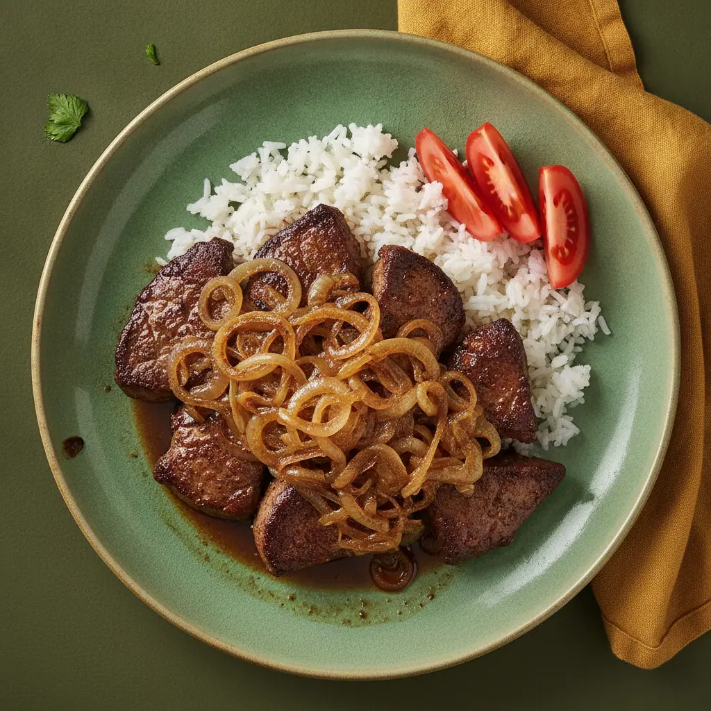 Hígado encebollado