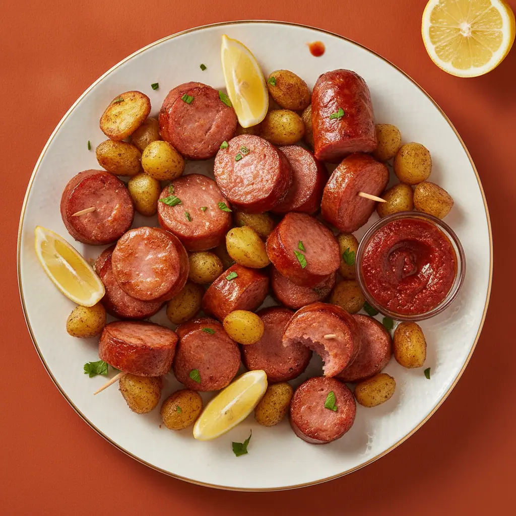 Picada de salchichón cervecero