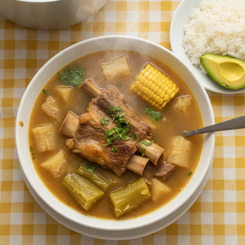 Sancocho de costilla de res