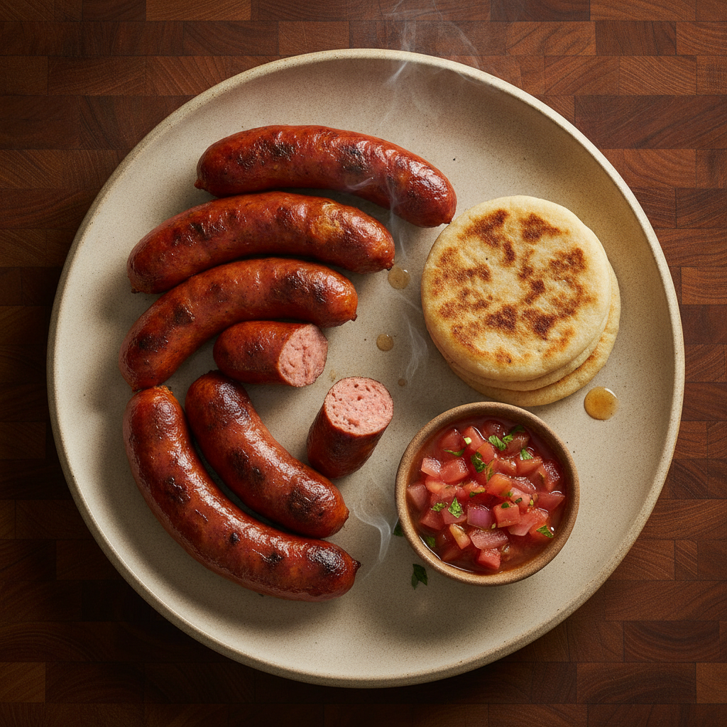 Chorizo artesanal a la parrilla